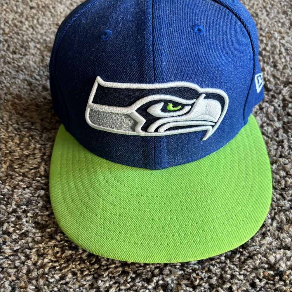 Seahawks new era mens hat